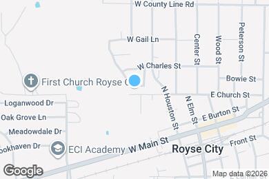 Map image of the property - 407 Westcreek Drive Royse City TX