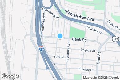 Map image of the property - 1029 Bank St
