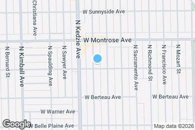 Map image of the property - 4307 N Troy St