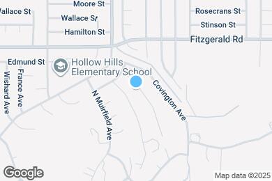 Map image of the property - 843 Holbrook Ave
