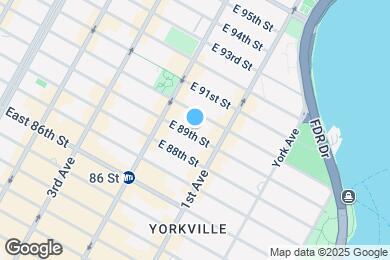 Map image of the property - 323A E 89th St
