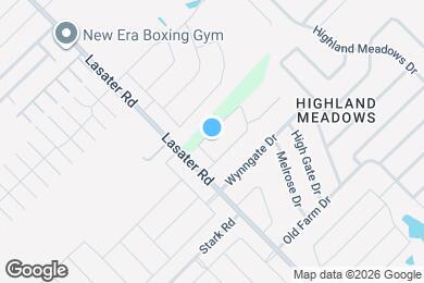 Map image of the property - 2512 Broken Bow Dr