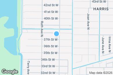 Map image of the property - 3202 37th St W