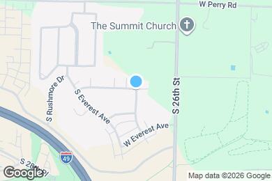 Map image of the property - 2753 W Kilimanjaro Way