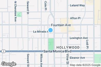 Map image of the property - 6416 La Mirada Ave