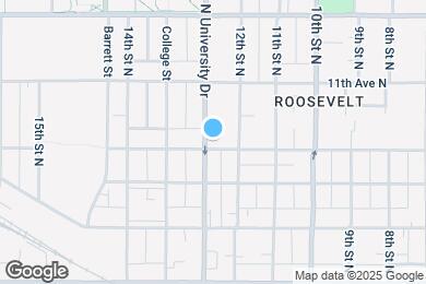 Map image of the property - 1221 10th Ave N