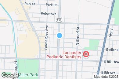 Map image of the property - 726 N Columbus St