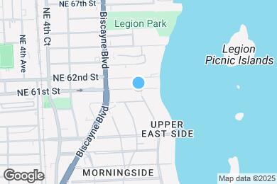 Map image of the property - 6030 N Bayshore Dr