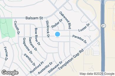 Map image of the property - 5175 Paradox Dr