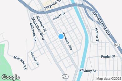 Map image of the property - 708 Napoleon St