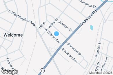 Map image of the property - 10 W Wilburn Ave