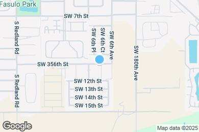 Map image of the property - 1100 SW 6th Ct