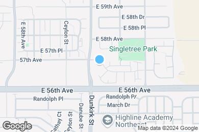 Map image of the property - The Meadows at Dunkirk Apartment Homes