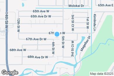 Map image of the property - 507 67th Ave Dr W