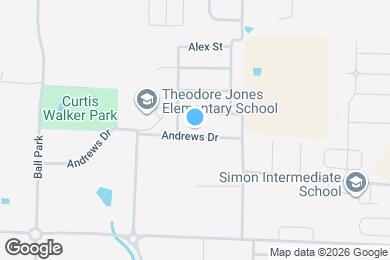 Map image of the property - 1220 Andrews Dr