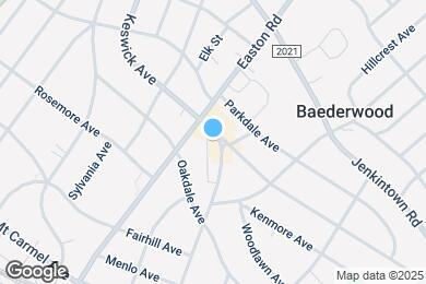 Map image of the property - 278 N Keswick Ave