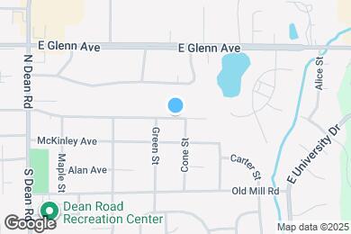 Map image of the property - 1121 E Magnolia Ave