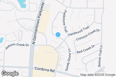 Map image of the property - 1345 Sandy Stone Ln