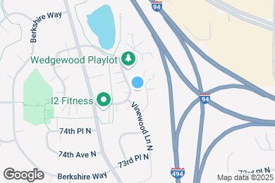 Map image of the property - 7541 Vinewood Ct N