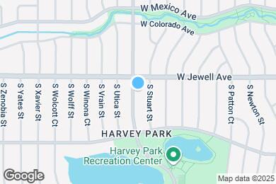 Map image of the property - 1952 S Tennyson St