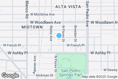 Map image of the property - 814 W Russell Pl