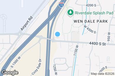Map image of the property - 1198 W 4400 S