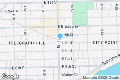 Map image of the property - 94 L St