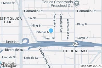 Map image of the property - 10752 Hortense St