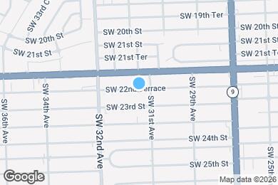 Map image of the property - 3118 SW 22nd Ter