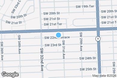 Map image of the property - 3118 SW 22nd Terrace