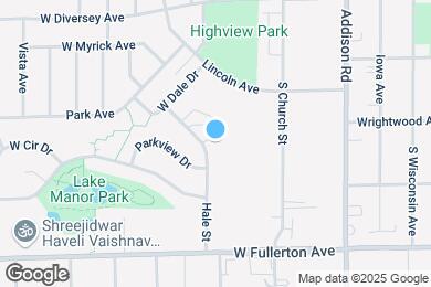 Map image of the property - 233 S Hale St