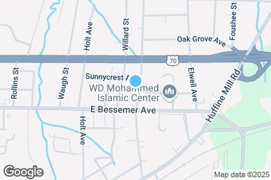 Map image of the property - 607 Sykes Ave