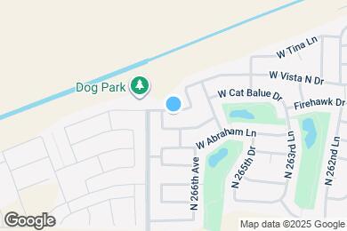 Map image of the property - 26653 W Firehawk Dr