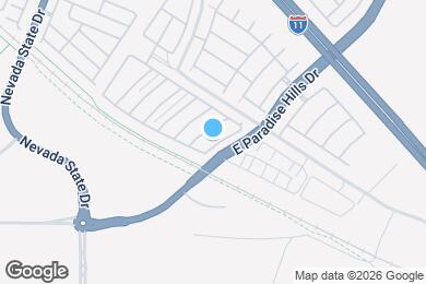 Map image of the property - 1171 Paradise Safari Dr