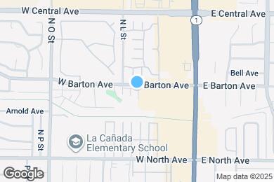 Map image of the property - 308 W Barton Ave