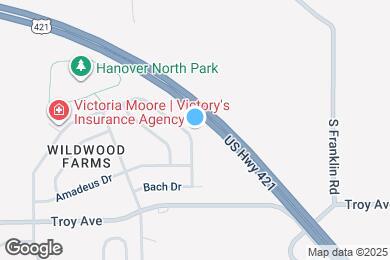 Map image of the property - 2879 Wolfgang Way