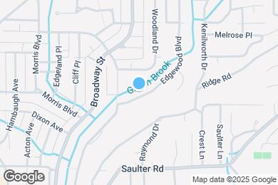 Map image of the property - 1016 Edgewood Blvd