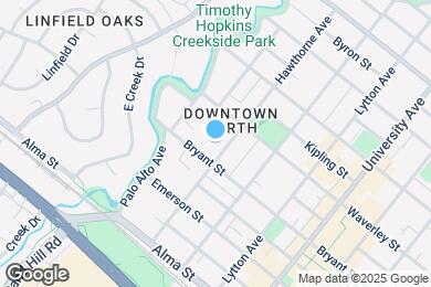 Map image of the property - 317 Hawthorne Ave