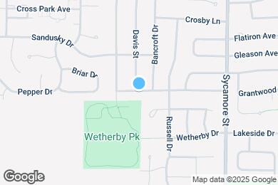 Map image of the property - 1309 Burns Avenue