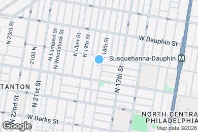 Map image of the property - 2130 N 18th St