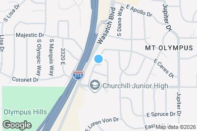 Map image of the property - 4215 S Sunset View Dr