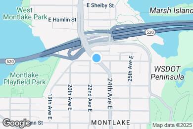 Map image of the property - 2209 E Roanoke St