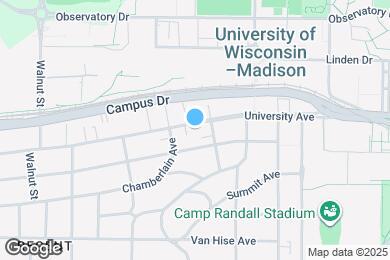 Map image of the property - 1915 University Ave