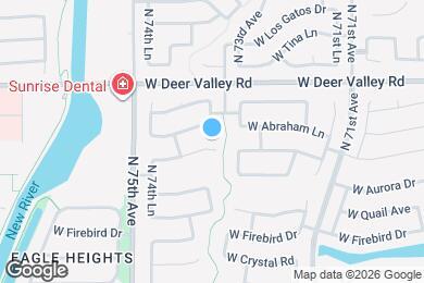 Map image of the property - 7418 W Lone Cactus Dr