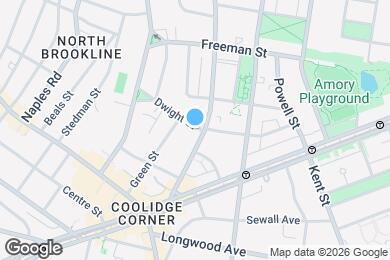 Map image of the property - 10 Dwight St