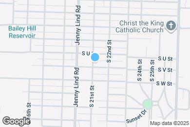 Map image of the property - 2101 S V St