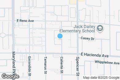 Map image of the property - 5191 Caliente St