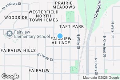 Map image of the property - 615 N Pine St