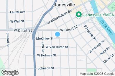 Map image of the property - 714 McKinley St