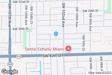 Map image of the property - 10245 SW 37th Terrace